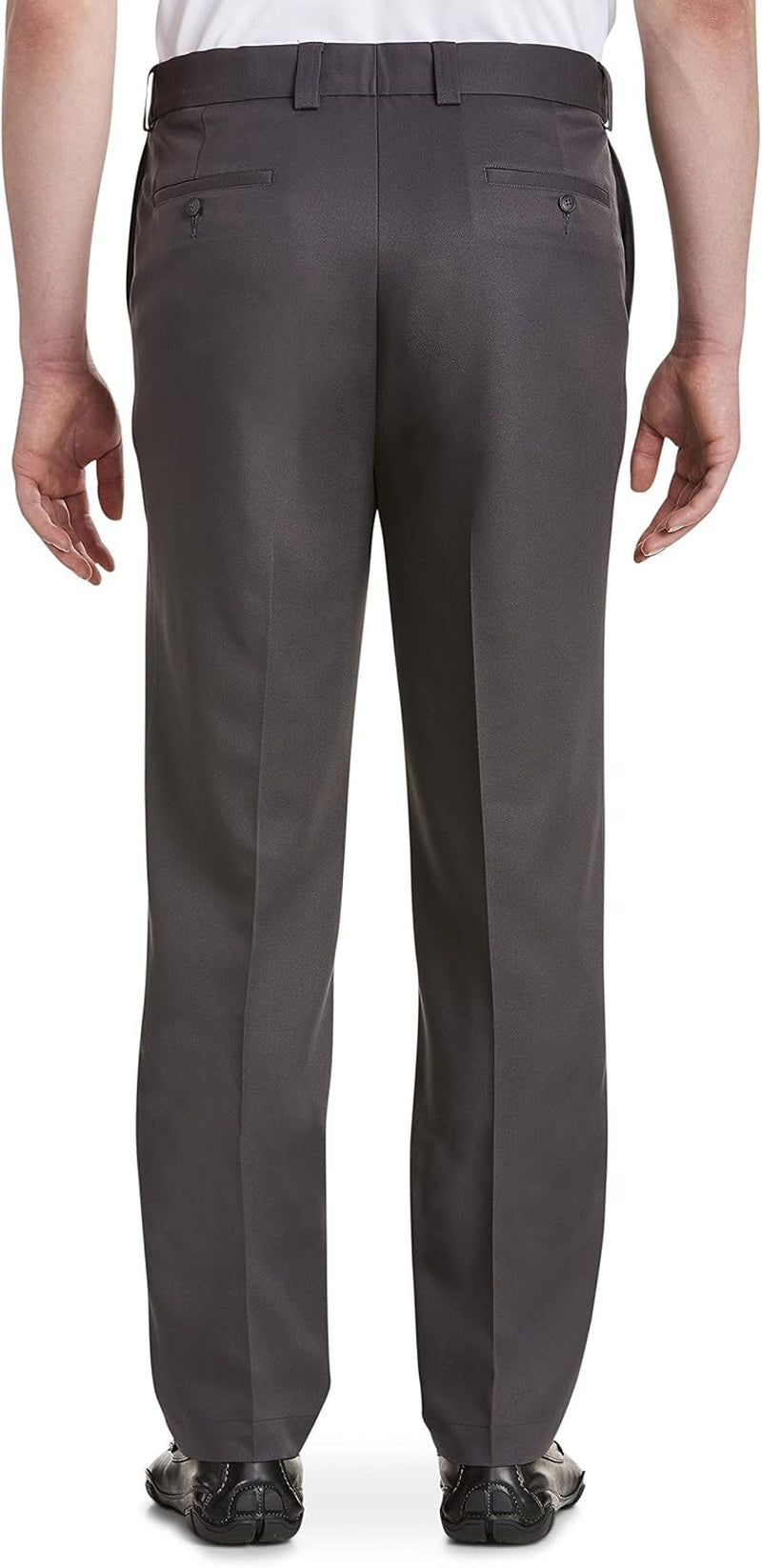 by DXL Men'S Big and Tall Microfiber Waist-Relaxer Pants