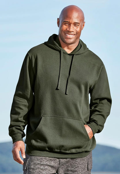Men'S Big & Tall Fleece Pullover Hoodie