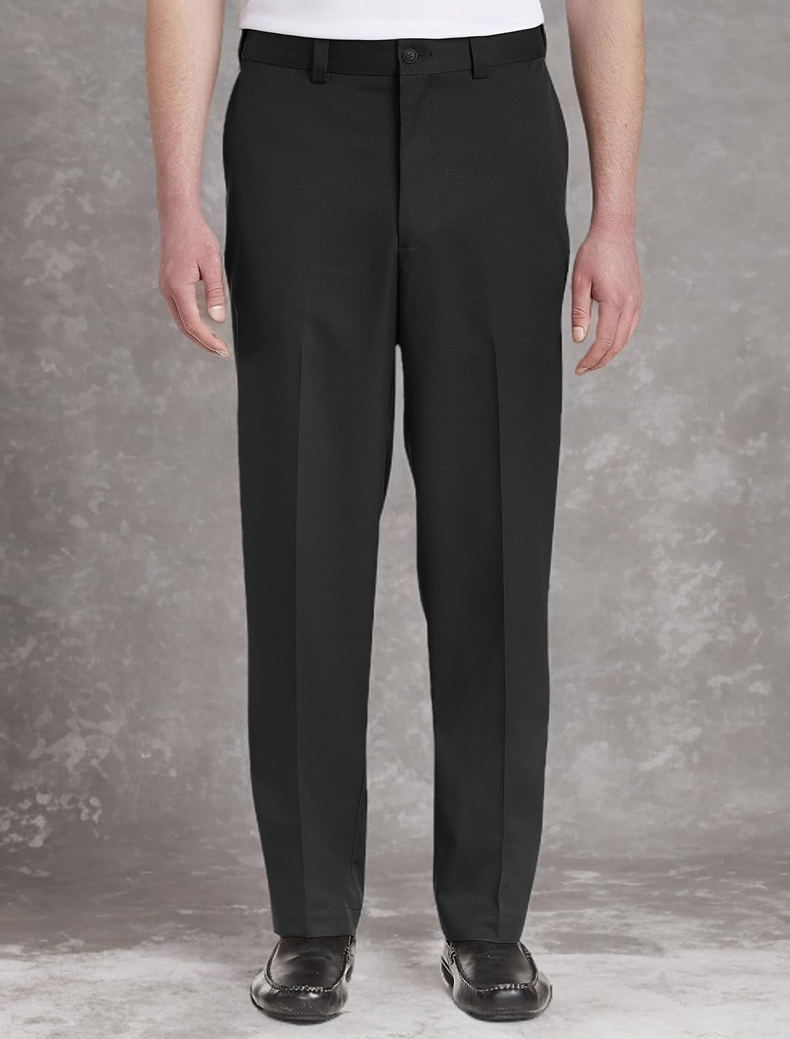 by DXL Men'S Big and Tall Microfiber Waist-Relaxer Pants
