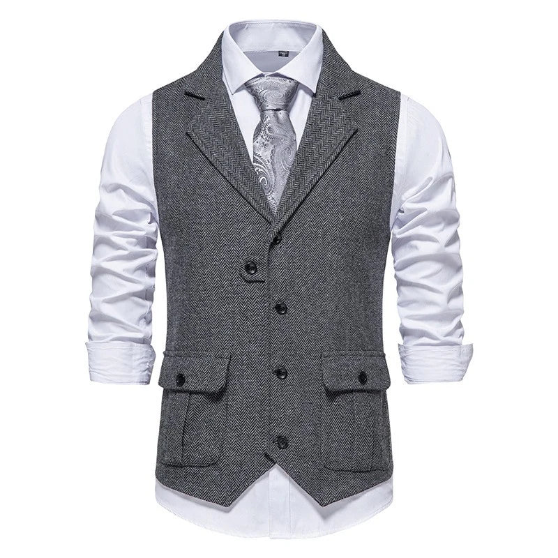 Herrenweste Luca | Elegantes Design mit Funktionalen Merkmalen