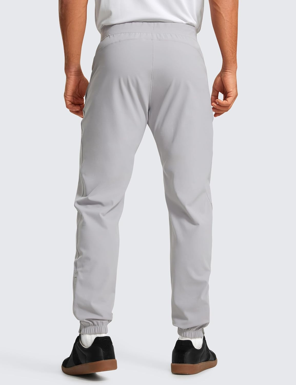 4-Way Stretch Athletic Joggers for Men 30"/32" - Track Golf Gym Workout Hiking Pants with Pockets