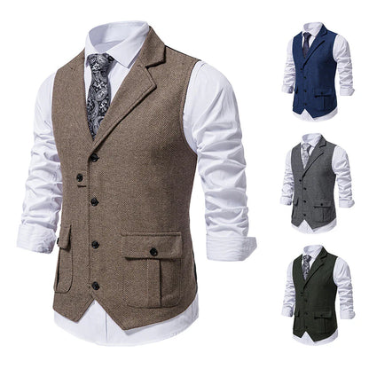 Herrenweste Luca | Elegantes Design mit Funktionalen Merkmalen