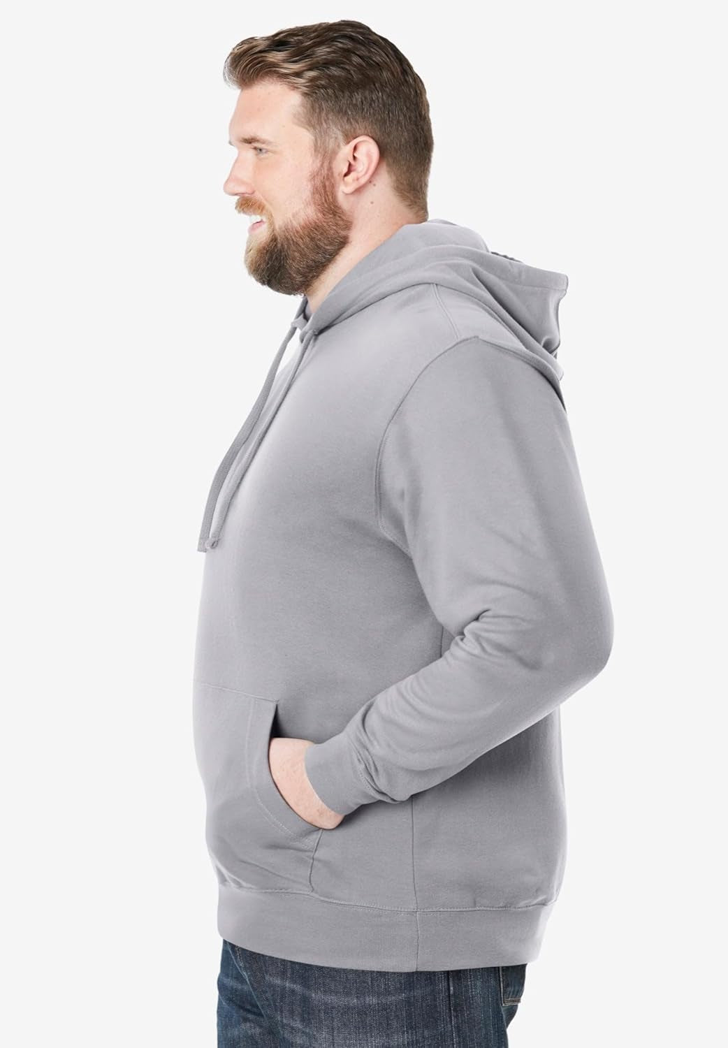 Men'S Big & Tall Fleece Pullover Hoodie