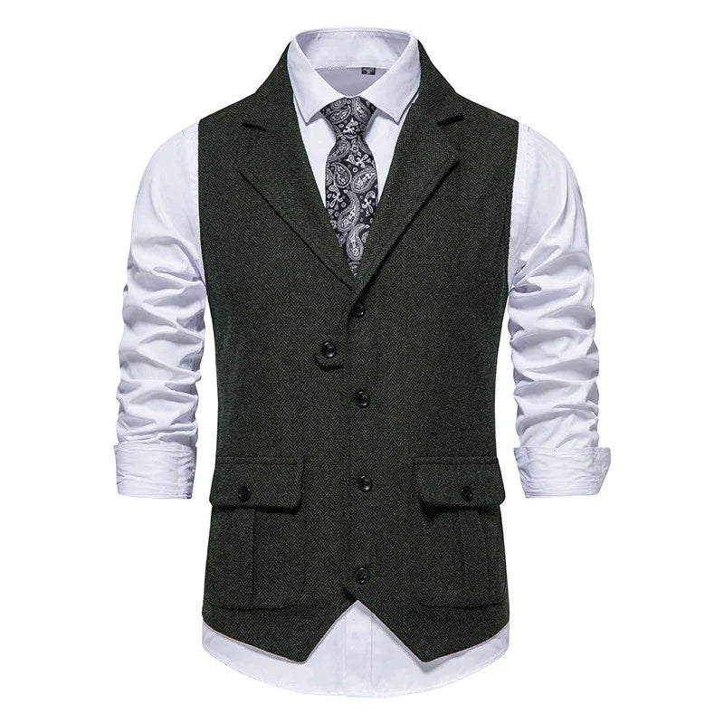 Herrenweste Luca | Elegantes Design mit Funktionalen Merkmalen