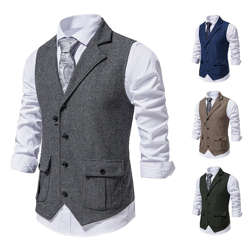 Herrenweste Luca | Elegantes Design mit Funktionalen Merkmalen