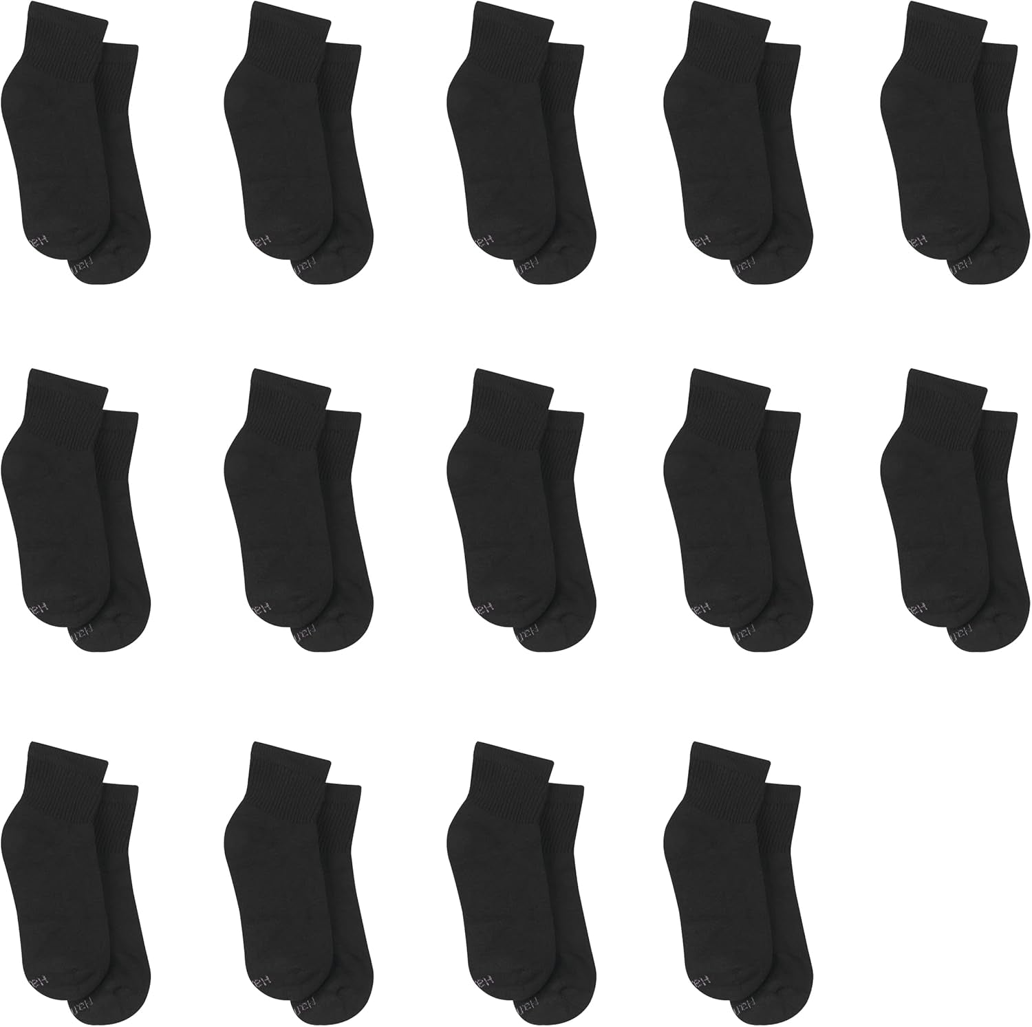 Women's Moisture-Wicking Cushioned Athletic Socks - Crew, Ankle, and No-Show (14-Pack)