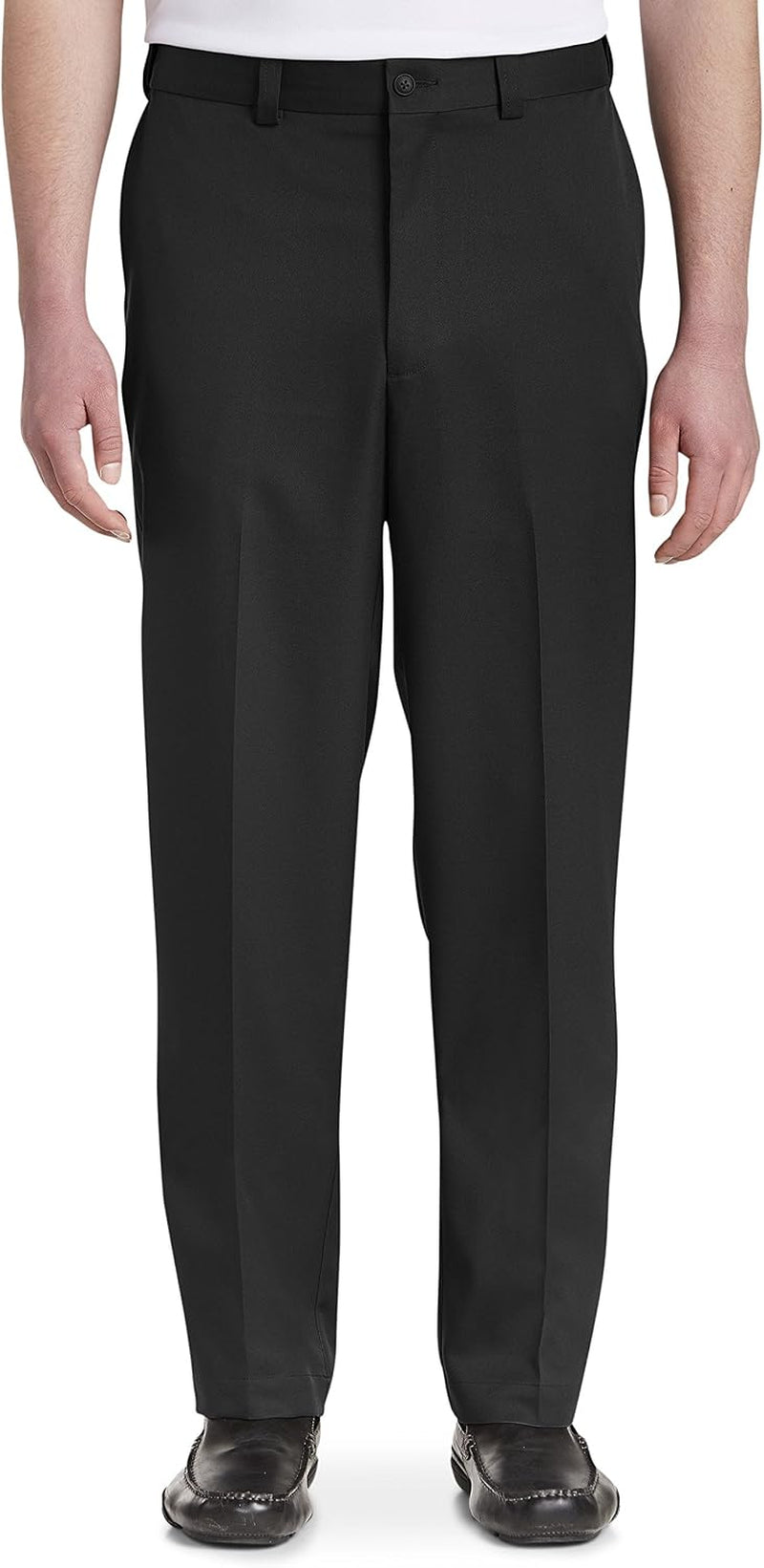 by DXL Men'S Big and Tall Microfiber Waist-Relaxer Pants